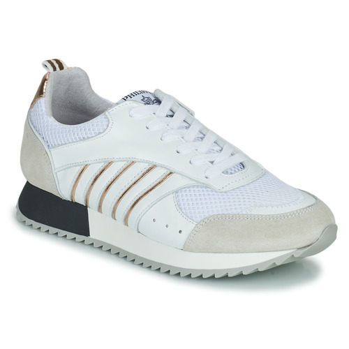 Shoes Women Low top trainers Philippe Morvan RIVOL White / Gold