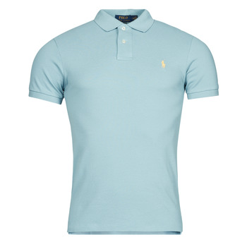 material Men short-sleeved polo shirts Polo Ralph Lauren K216SC01 Blue / Sky / Blue