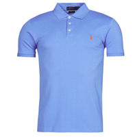 material Men short-sleeved polo shirts Polo Ralph Lauren K221SC52 Blue / Harbour / Island / Blue