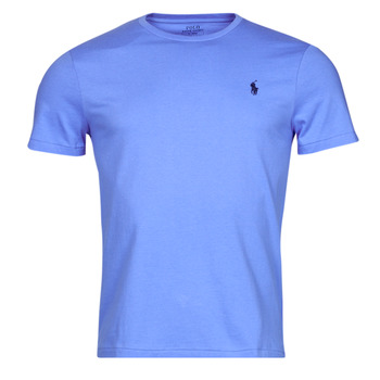 Clothing Men short-sleeved t-shirts Polo Ralph Lauren K221SC08 Blue / Harbour / Island / Blue
