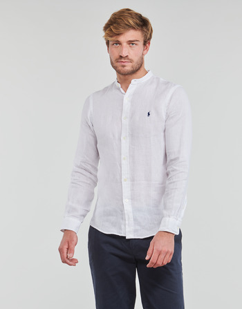 Clothing Men long-sleeved shirts Polo Ralph Lauren Z221SC19 White