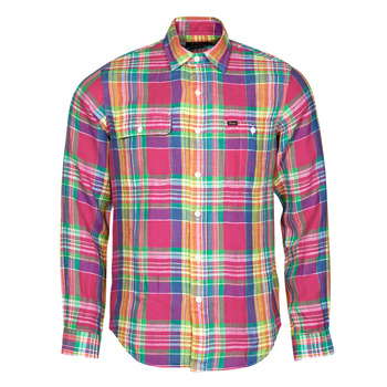Gelijkmatig pastel invoegen Polo Ralph Lauren Z221SC19 Multicolour - Free delivery | Spartoo NET ! -  Clothing long-sleeved shirts Men USD/$131.20