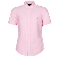 Clothing Men short-sleeved shirts Polo Ralph Lauren Z221SC31 Pink / New / Pink