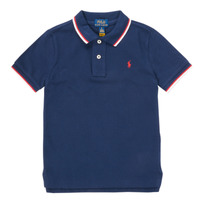 Clothing Boy short-sleeved polo shirts Polo Ralph Lauren DILOUT Marine