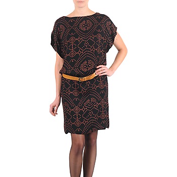 material Women Short Dresses Antik Batik QUINN Black
