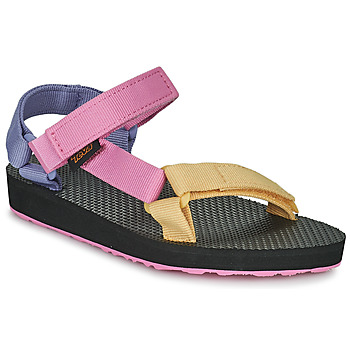 Shoes Girl Sandals Teva Original Universal Pink / Yellow / Violet