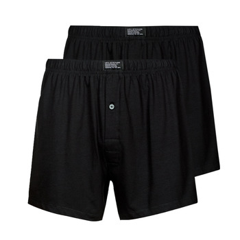 Underwear Men Boxers Levi's JERSEY BOXER X2 Black