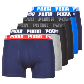 Underwear Men Boxer shorts Puma PUMA BASIC X6 Black / Blue / Marine / Grey
