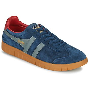 Shoes Men Low top trainers Gola Hurricane Suede Marine / Grey
