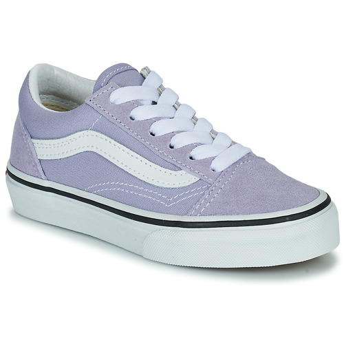 squat Beyond Postman Vans OLD SKOOL Violet - Free delivery | Spartoo NET ! - Shoes Low top  trainers Child USD/$44.00