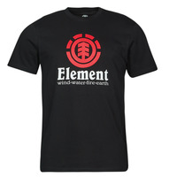 material Men short-sleeved t-shirts Element Vertical ss Black