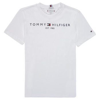 Clothing Children short-sleeved t-shirts Tommy Hilfiger GRANABLA White