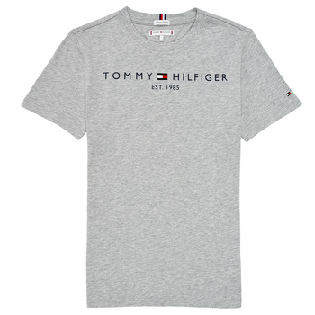 Clothing Children short-sleeved polo shirts Tommy Hilfiger AIXADA Grey