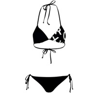 material Women Swimsuits Roxy SD BE CL TIKI TRI REG TS SET  black