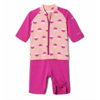 material Girl Swimsuits Columbia SANDY SHORES SUNGUARD SUIT Pink