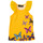 material Girl Tops / Sleeveless T-shirts Desigual LAWRENCE Yellow