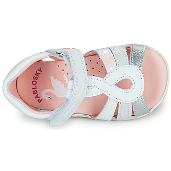 Pablosky TASCAL White / Silver / Pink