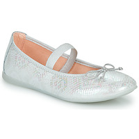 Shoes Girl Ballerinas Pablosky TATALIE White / Iris