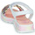 Shoes Girl Sandals Pablosky TOREN White / Multicolour
