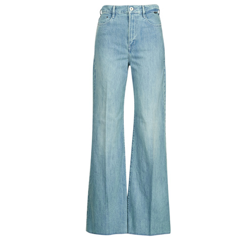 bewijs contrast betekenis G-Star Raw Deck ultra high wide leg Blue / Clear - Free delivery | Spartoo  NET ! - Clothing bootcut jeans Women USD/$105.60