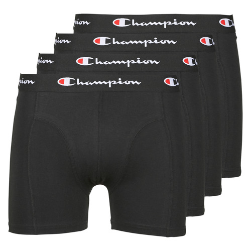 Champion BOXER X4 Black - Free delivery  Spartoo NET ! - Underwear Boxer  shorts Men USD/$35.20
