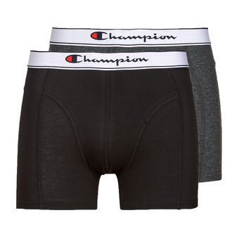 Underwear Men Boxer shorts Champion BOXER X2 Grey / Black
