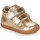 Shoes Girl High top trainers Citrouille et Compagnie TAPELLE Gold
