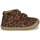 Shoes Girl High top trainers Citrouille et Compagnie JUKI Cognac / Leopard