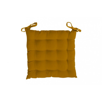 Home Chair cushion Soleil D'Ocre BOHEME X2 Yellow