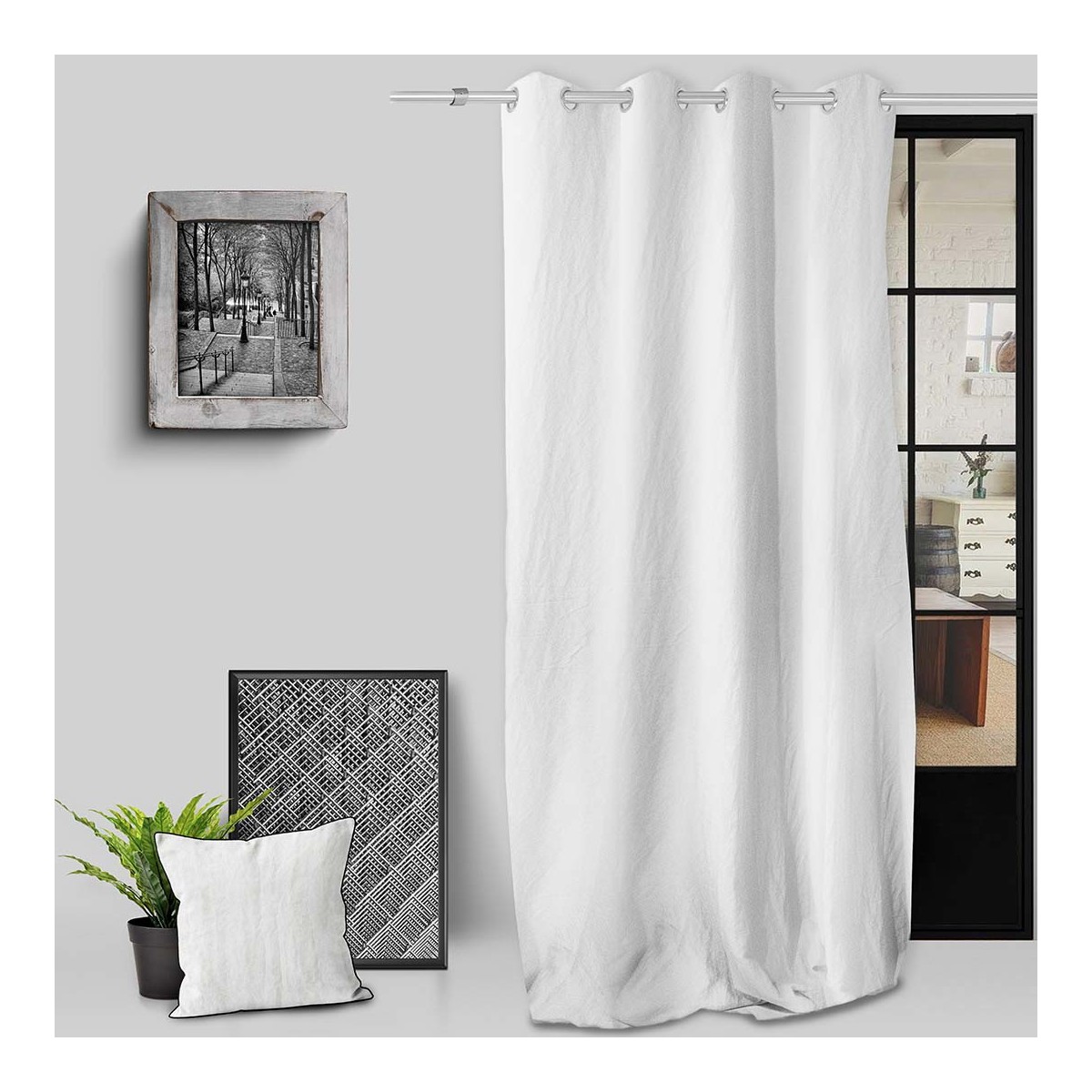 Home Curtains & blinds Soleil D'Ocre BOHEME White