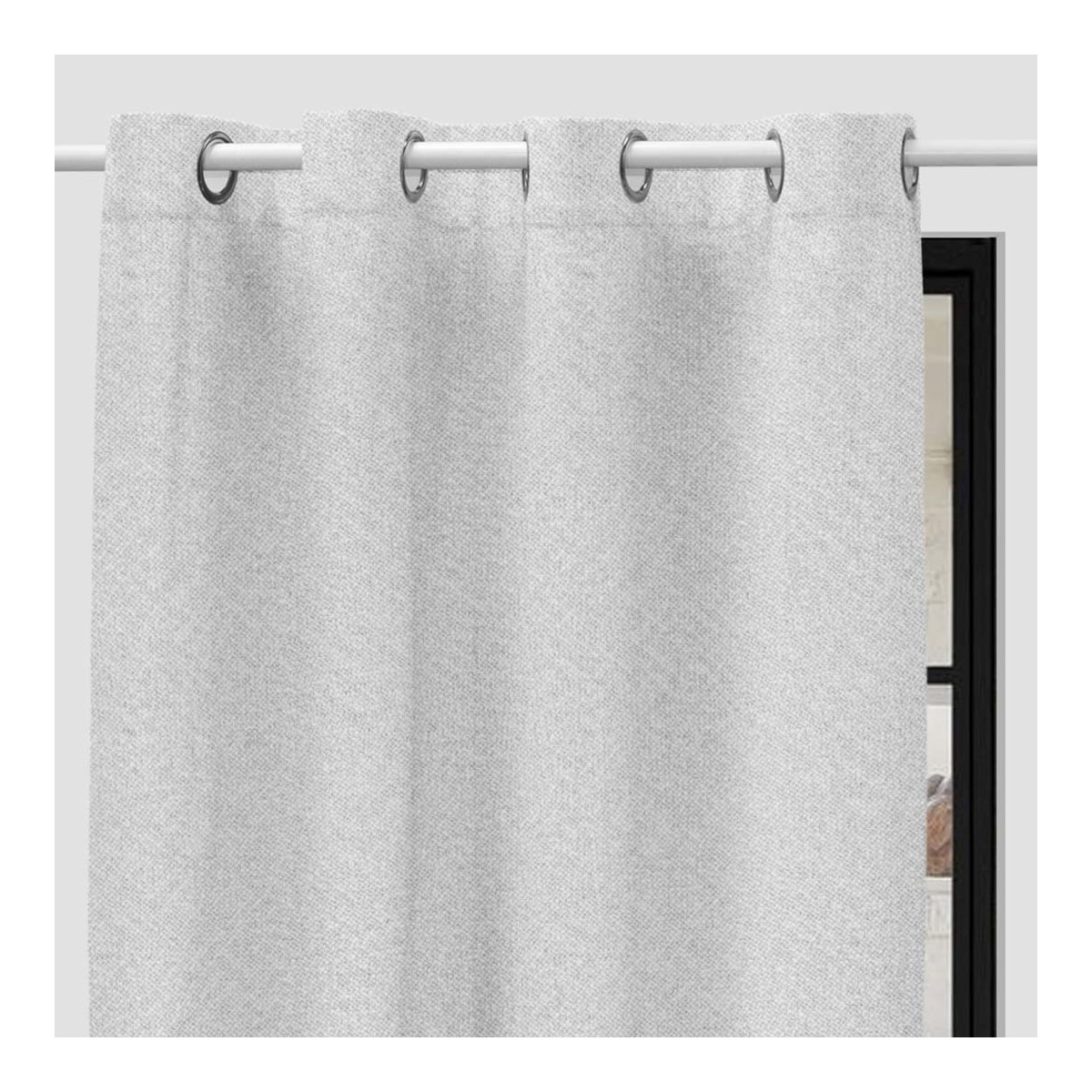 Home Curtains & blinds Soleil D'Ocre ECLIPSE White