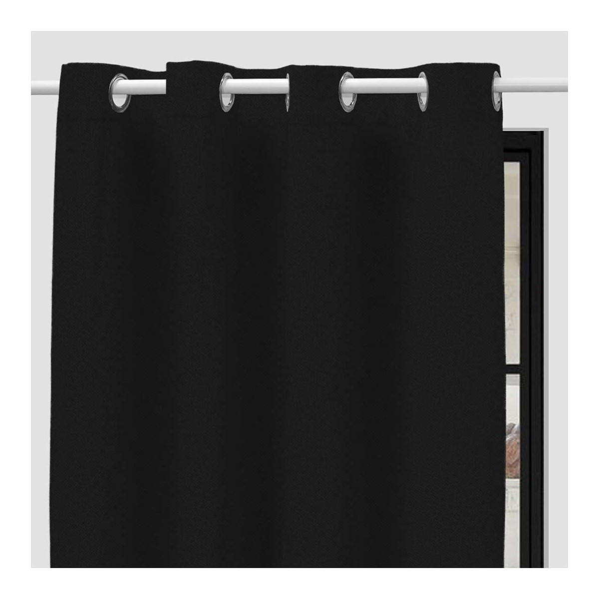 Home Curtains & blinds Soleil D'Ocre ECLIPSE Black