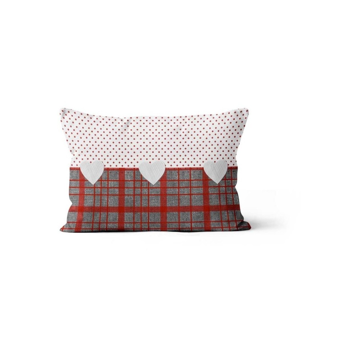 Home Cushions Soleil D'Ocre LOVE Red