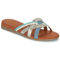Shoes Women Mules Mustang SEHA Blue / Silver