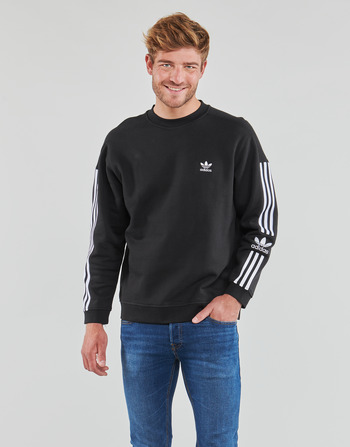 Clothing Men sweaters adidas Originals LOCK UP CREW Black
