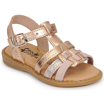 Shoes Girl Sandals Citrouille et Compagnie ROLUI Pink