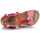 Shoes Girl Sandals Citrouille et Compagnie PISTOCHE Orange pink purple