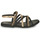 Shoes Girl Sandals Bullboxer ALM017F1S-BKCA Black / Brown