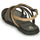 Shoes Girl Sandals Bullboxer ALM017F1S-BKCA Black / Brown