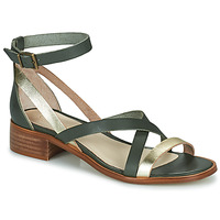 Shoes Women Sandals Casual Attitude COUTIL Green / Bronze