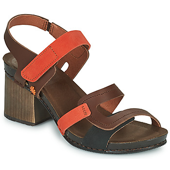 Shoes Women Sandals Art I WISH Brown / Red