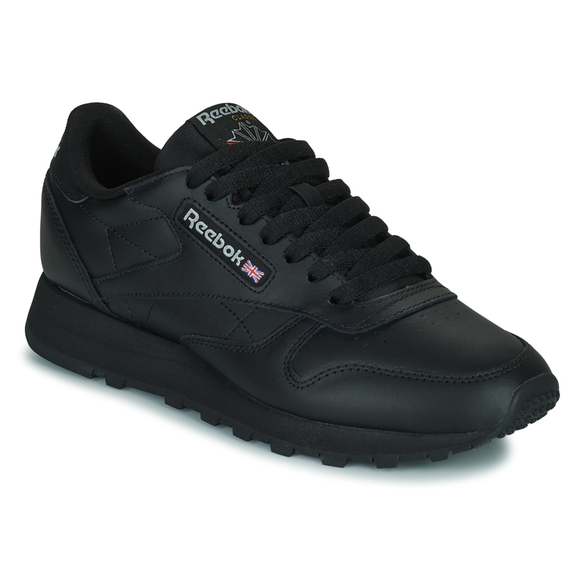 Reebok Classic CLASSIC LEATHER Black - Free delivery