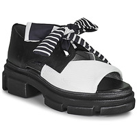 Shoes Women Sandals Papucei OXALIS Black / White