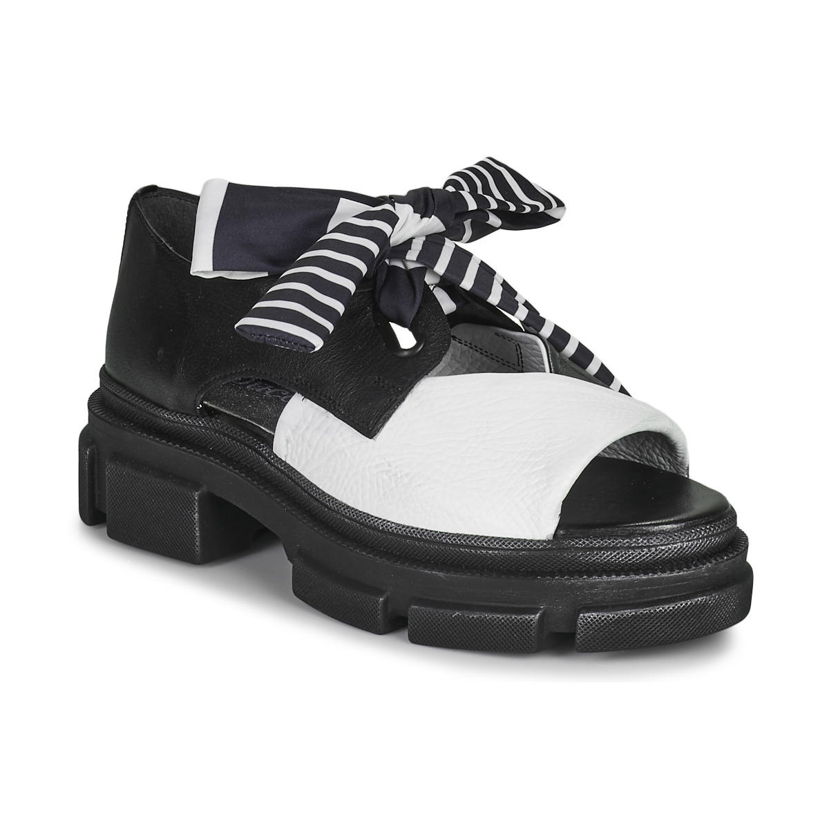Shoes Women Sandals Papucei OXALIS Black / White