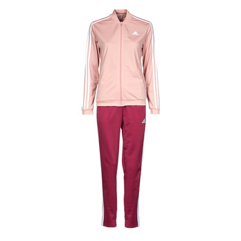 material Women Tracksuits adidas Performance 3 Stripes TR TRACKSUIT Legacy / Burgundy / White