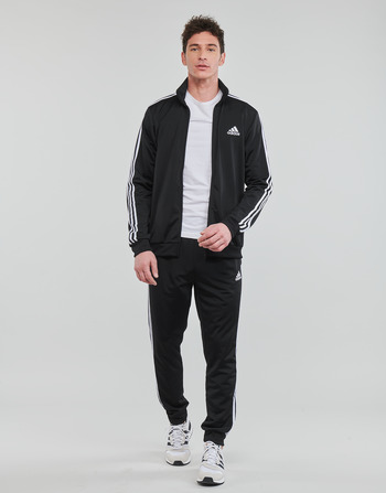 Clothing Men Tracksuits adidas Performance 3 Stripes TR TT TRACKSUIT  black / White