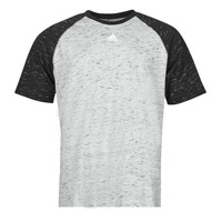 material Men short-sleeved t-shirts adidas Performance MEL T-SHIRT Medium / Grey / Heather /  black / Mix