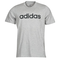 material Men short-sleeved t-shirts adidas Performance LIN SJ T-SHIRT Medium / Grey / Heather