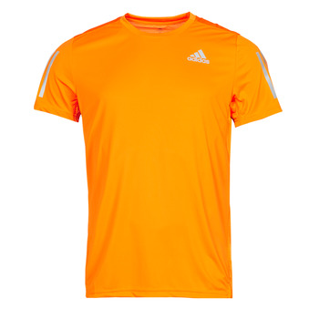 material Men short-sleeved t-shirts adidas Performance OWN THE RUN TEE Orange / Rush / Reflective / Silver