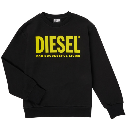 material Children sweaters Diesel SCREWDIVISION-LOGOX Black